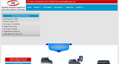 Desktop Screenshot of dbecopier.com